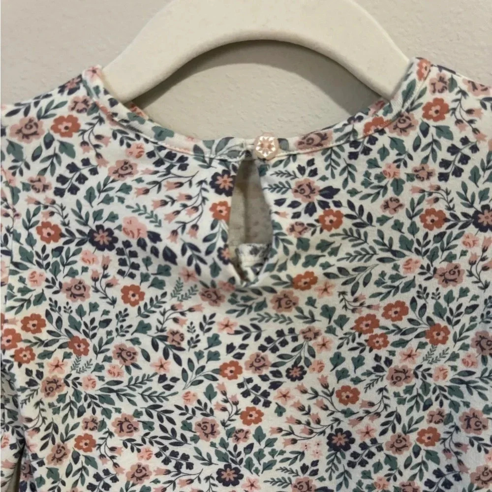 Toddler Three-Piece Set by Cynthia Rowley - pink and blue floral, size 12 months - Picture 4 of 9